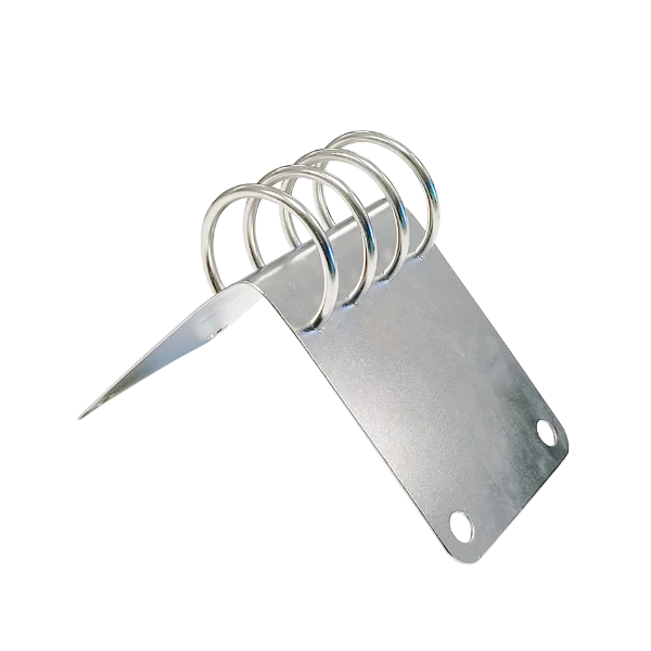 Das EASi Tec Kantenschutzblech in Edelstahlausführung und einem Biegewinkel von 90°, schütz ihr Perönliche Schutzausrüstung gegen Absturz (PSAgA)