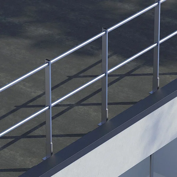 Geländer HA (unter dem Attikablech) - EASiTec