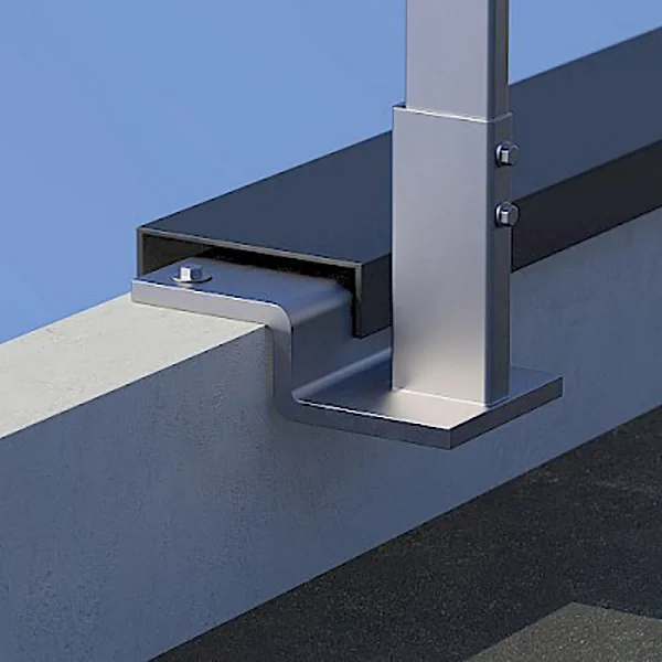 Geländer HA (unter dem Attikablech)