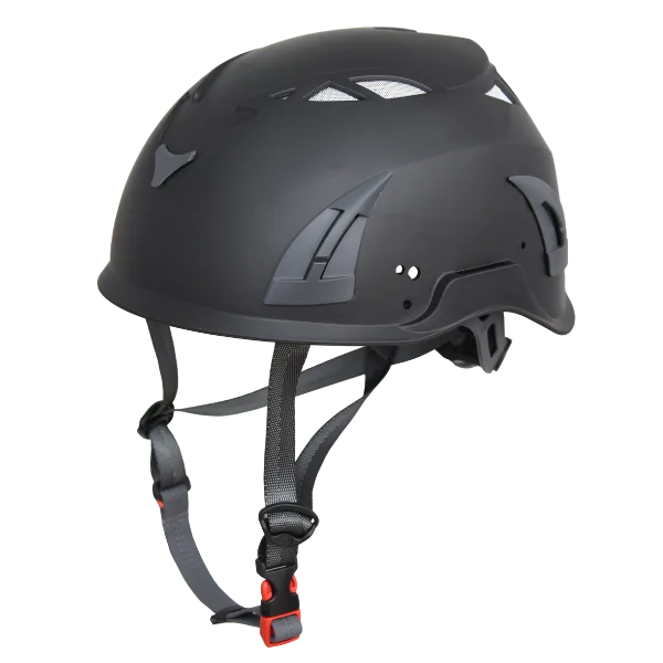 Der EASi Tec Komfort Schutzhelm mit Kinnriemen – Schützt bei Arbeiten in Höhen vor gefährlichen Anprallverletzungen.